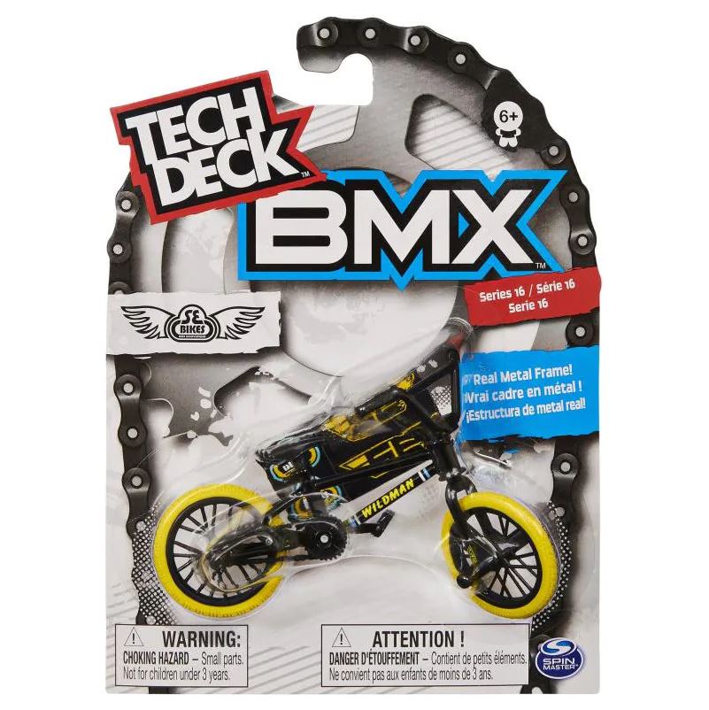 TECH DECK BMX SINGLE SE BIKES YELLOW/BLACK