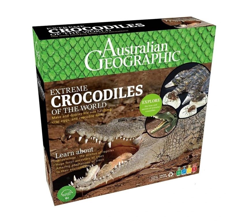 Australian Geographic Australian Geographic: Extreme Crocodiles Of The World