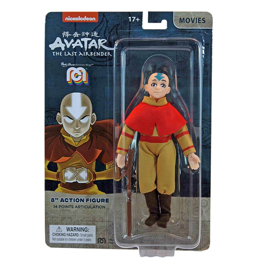 Mego 8 Inch Figures Movies/Legends Asst Series 5 Avatar The Last Airbender X1