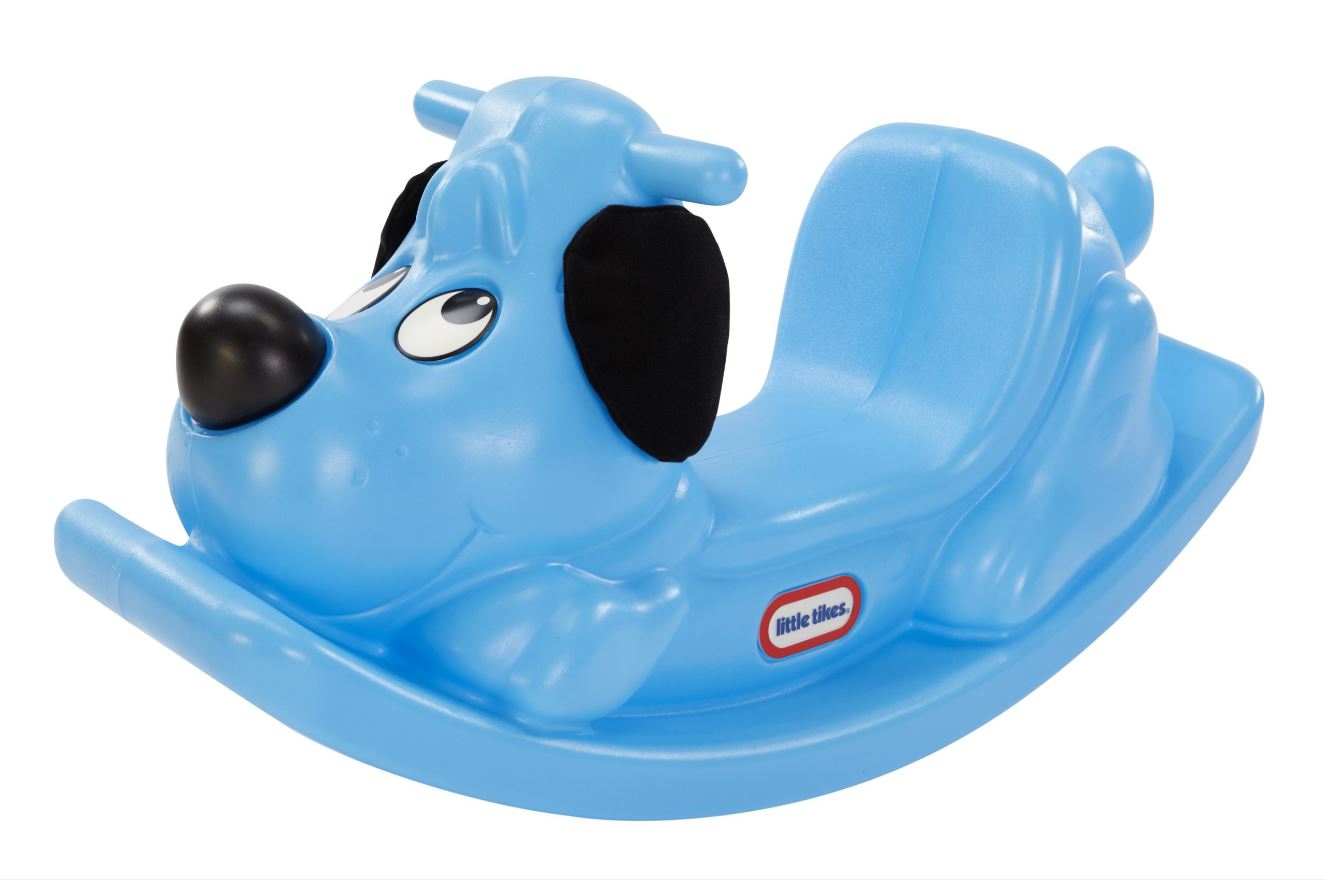 Little Tikes Rockin Puppy Blue Rocker