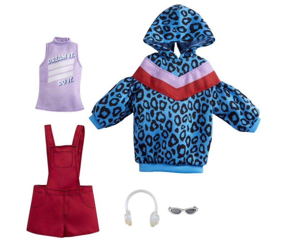Barbie Fashions 2 Pack Leopard Hoodie - Toyworld Australia