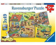 Ravensburger On The Farm 3x49 Piece