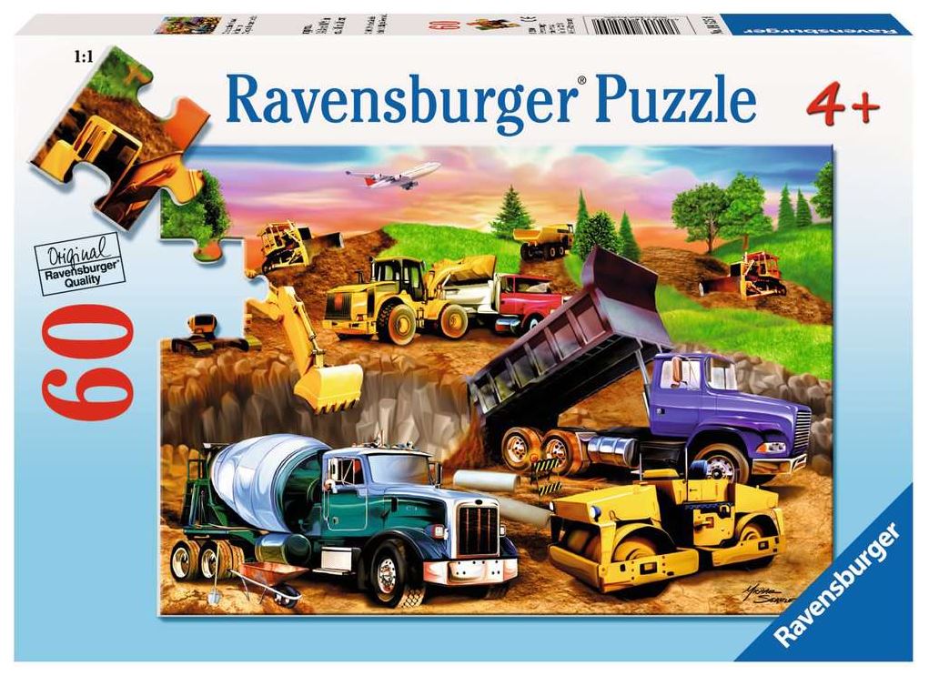 Ravensburger Construction Crowd 60 Piece - Toyworld Australia