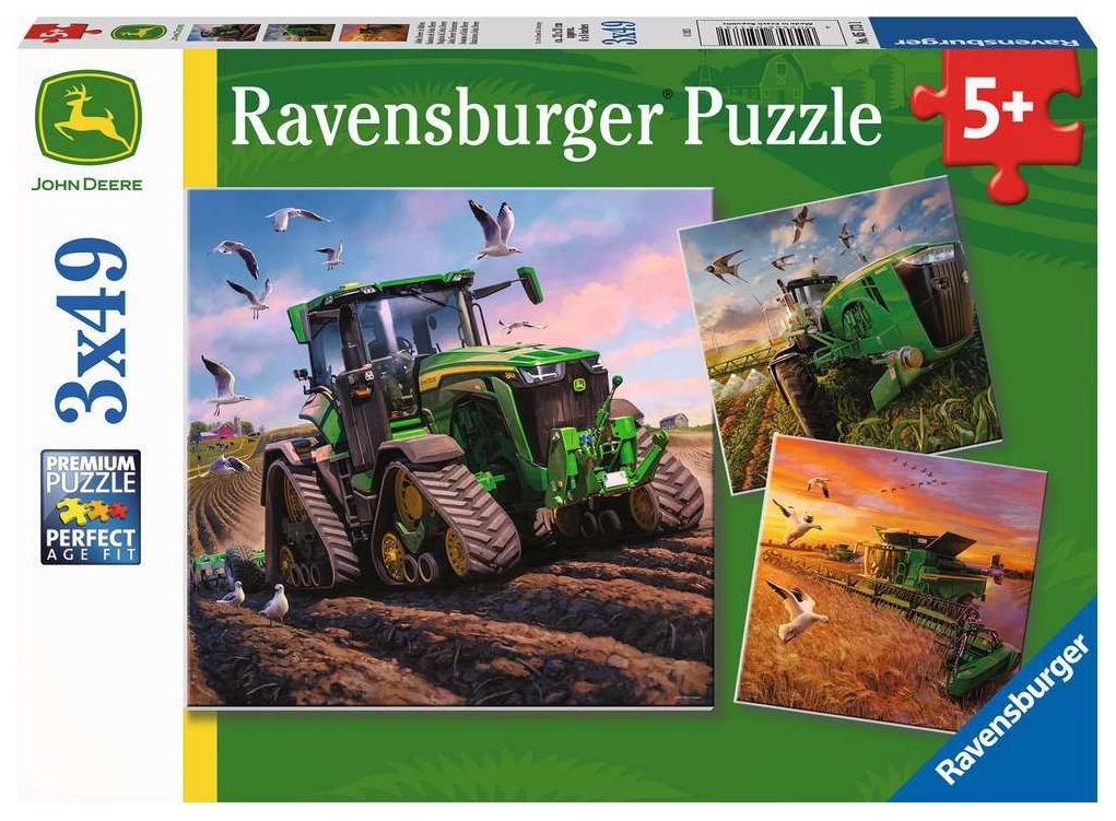 Ravensburger Seasons Of John Deere 3x49 Piece