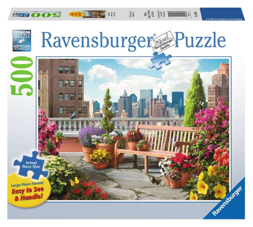 Ravensburger Rooftop Garden 500 Piece