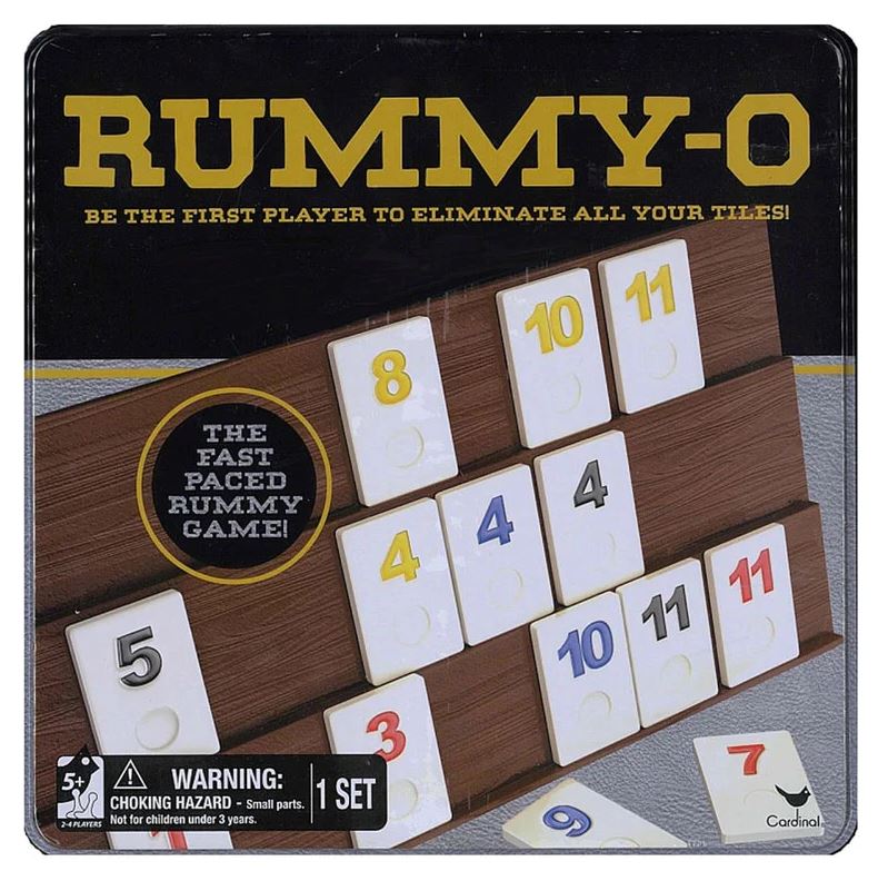 Classic Rummy O Game In Tin – Toyworld Australia