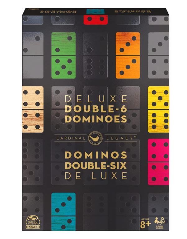 CARDINAL GAMES LEGACY DLXE DOUBLE-6 DOMINOES