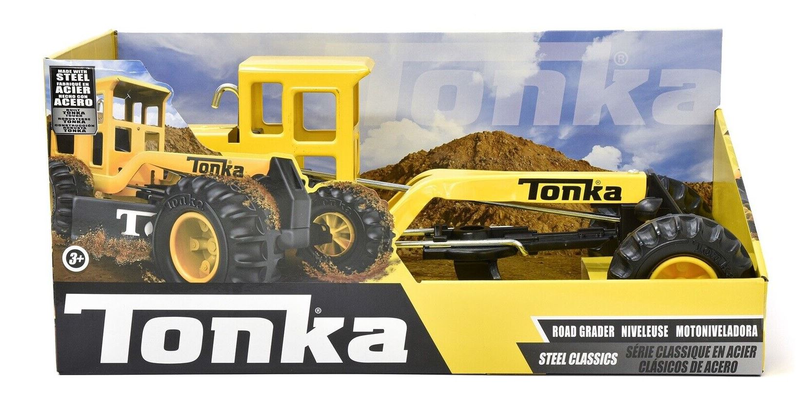 Tonka Steel Classics Road Grader
