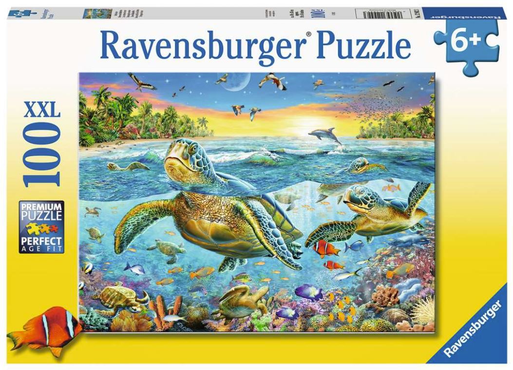 Ravensburger Swim With Sea Turtles 100 Piece