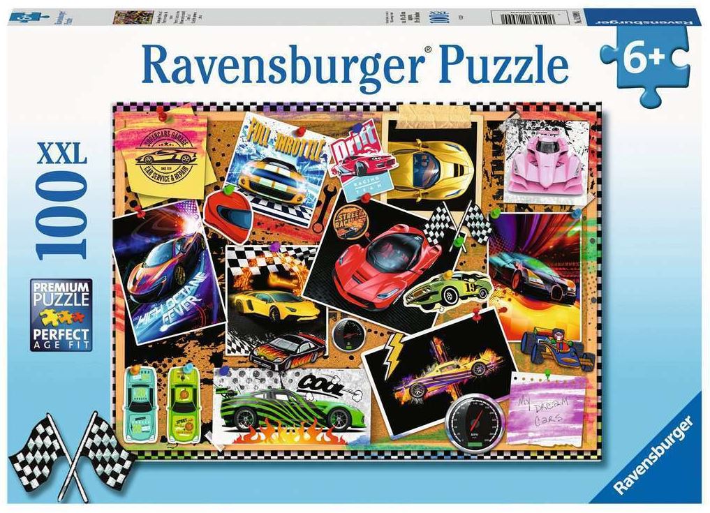 Ravensburger Dream Cars! 100 Piece