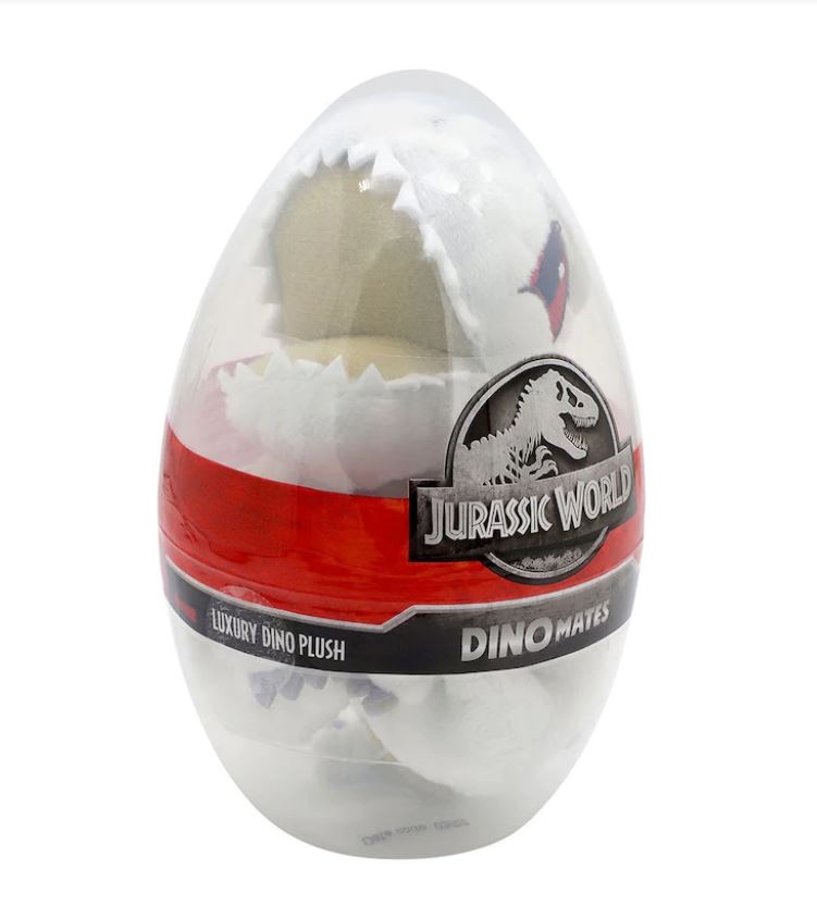 Jurassic World Dino Mates Egg Dino Plush Assorted Styles