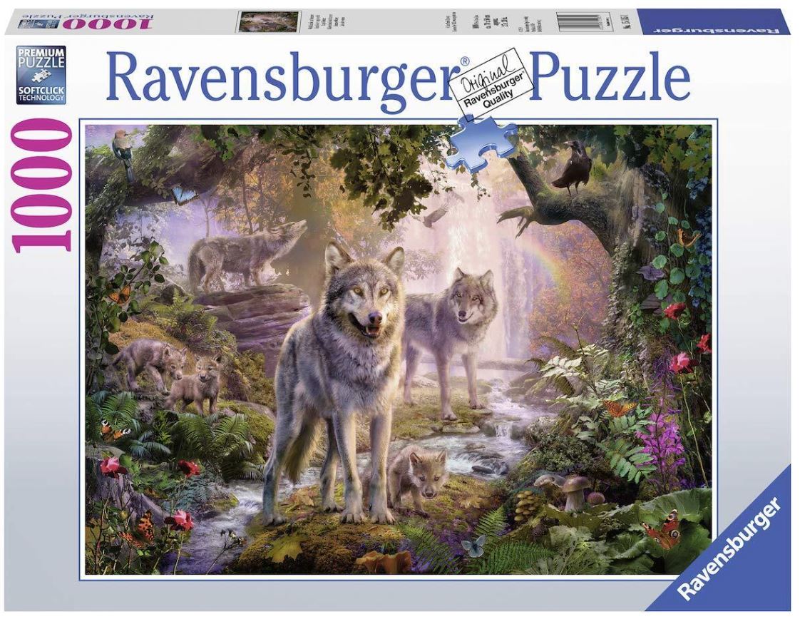 Ravensburger Summer Wolves 1000 Piece - Toyworld Australia