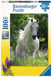 Ravensburger Horse In Flowers 100 Piece