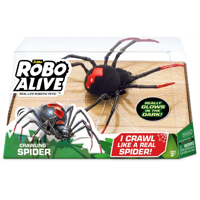 ZURU Robo Alive Robotic Spider Glow In The Dark - 1