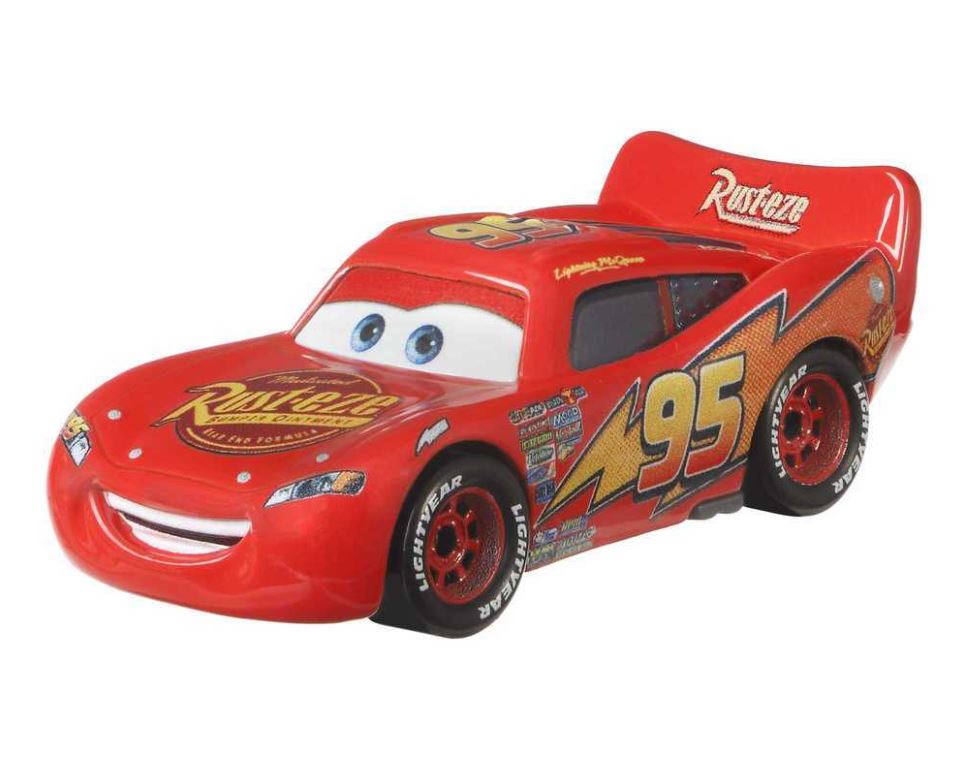 Disney Pixar Cars - Lightning McQueen With Racing Wheels