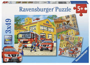 Ravensburger Fire Brigade Run 3x49 Piece