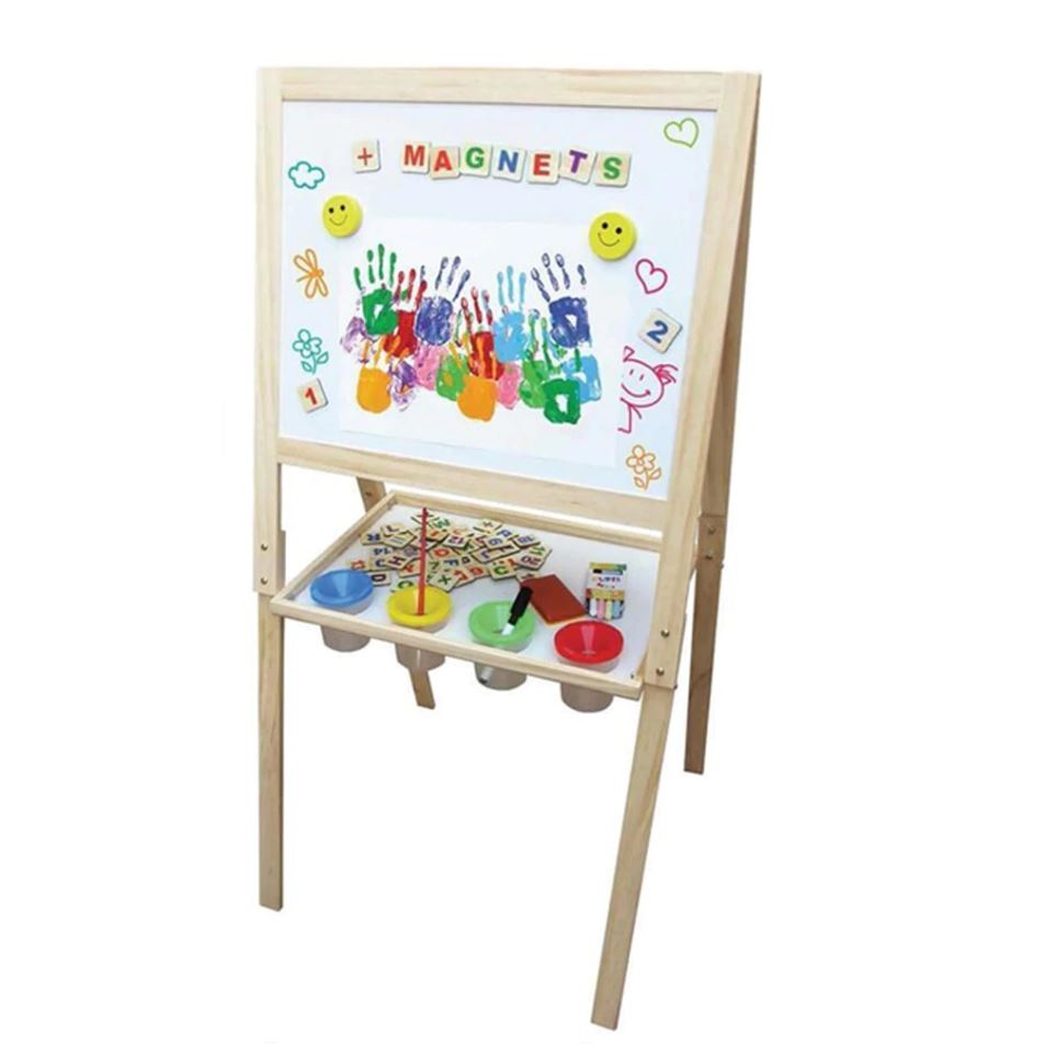 4 IN 1 WOODEN EASEL