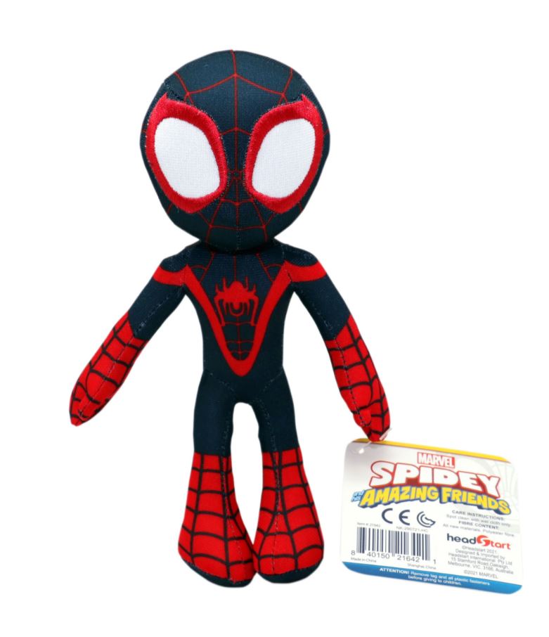 SPIDEY AND HIS AMAZING FRIENDS SMALL BASIC PLUSH ASST MILES X 5