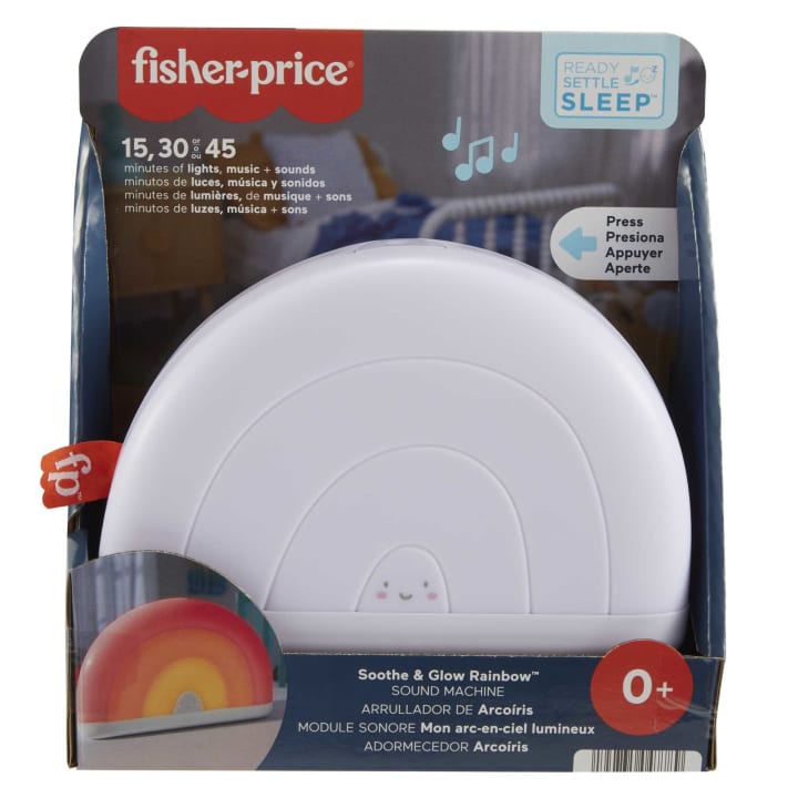 Fisher-Price Soothe & Glow Rainbow Sound Machine