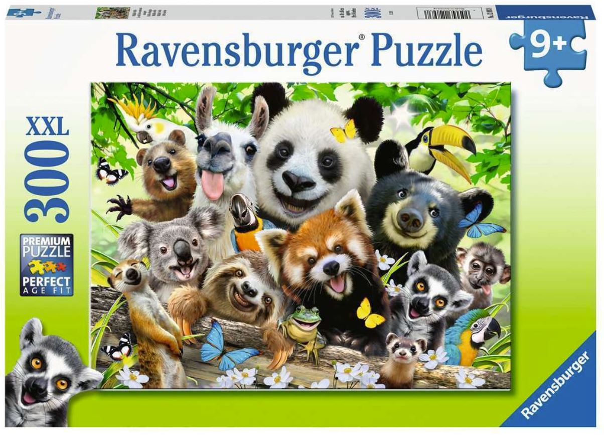 Ravensburger Wildlife Selfie 300 Piece - Toyworld Australia