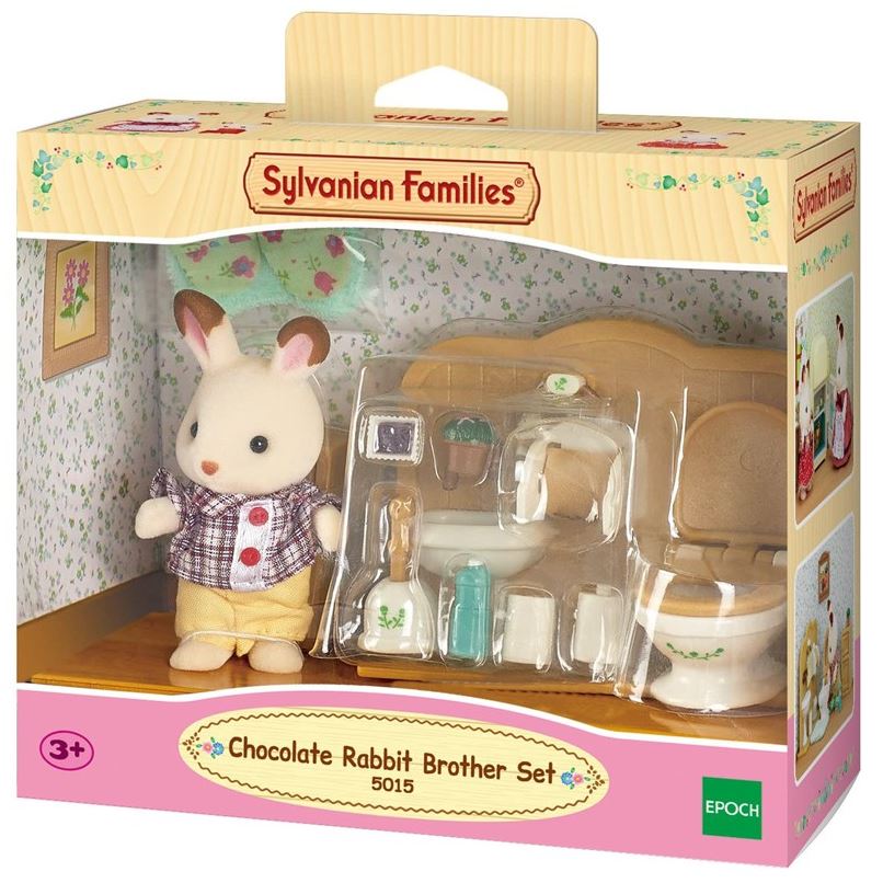 Sylvanian Families Chocolate Rabbit Brother Set