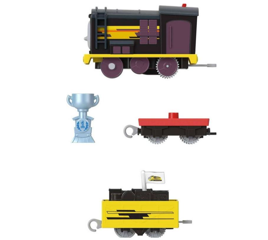 Fisher-Price Thomas & Friends Motorized Greatest Moments Engine Deliver The Win Diesel