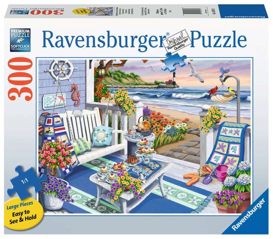 Ravensburger Seaside Sunshine 300 Piece - Toyworld Australia