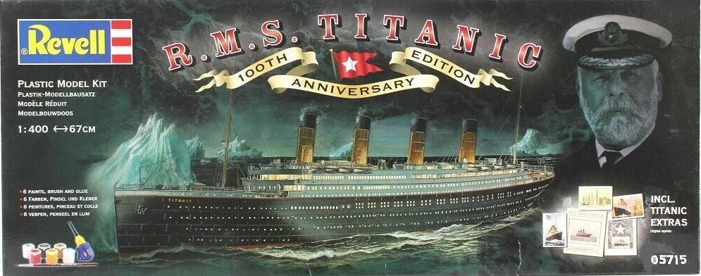REVELL 1:400 100TH ANNIVERSERY OF TITANIC