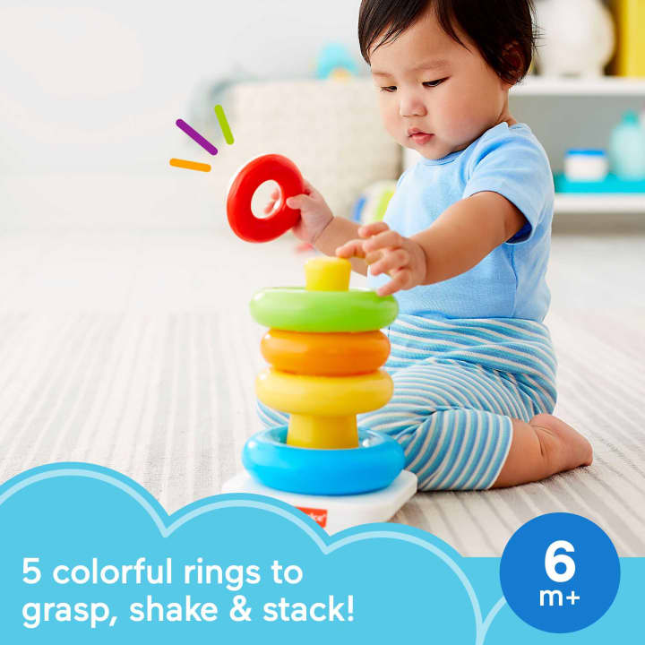 Fisher-Price Baby's First Rock-A-Stack