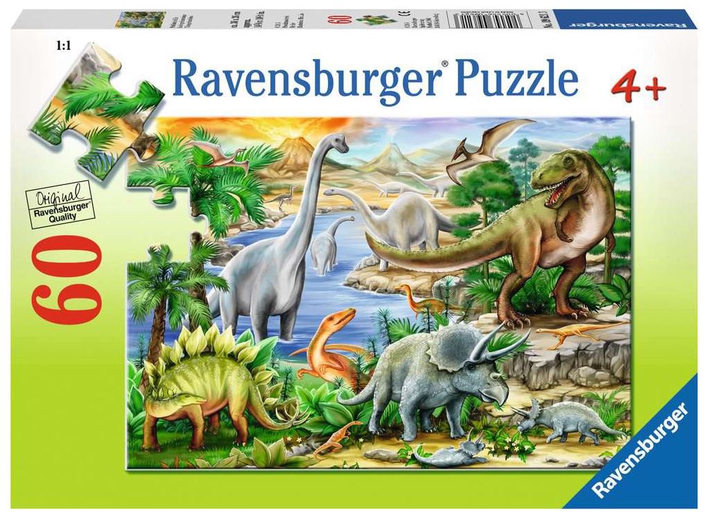 Ravensburger Prehistoric Life 60 Piece - Toyworld Australia