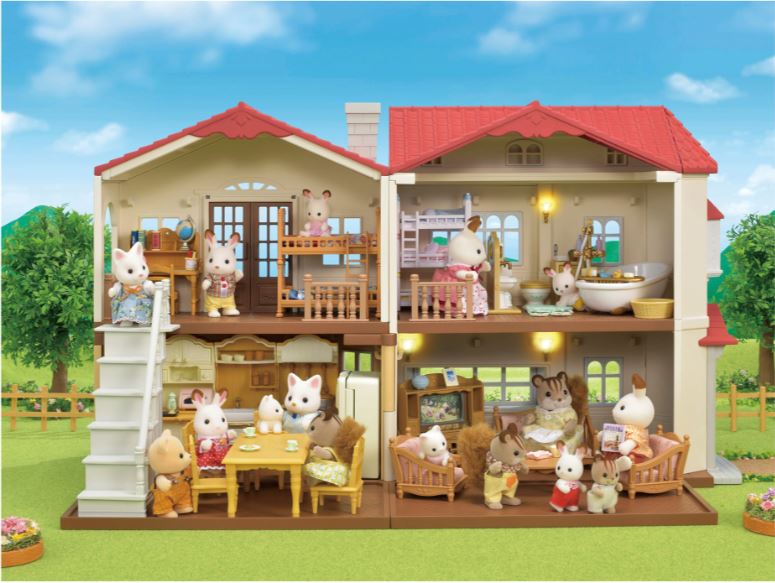 Sylvanian Families Red Roof Country Home