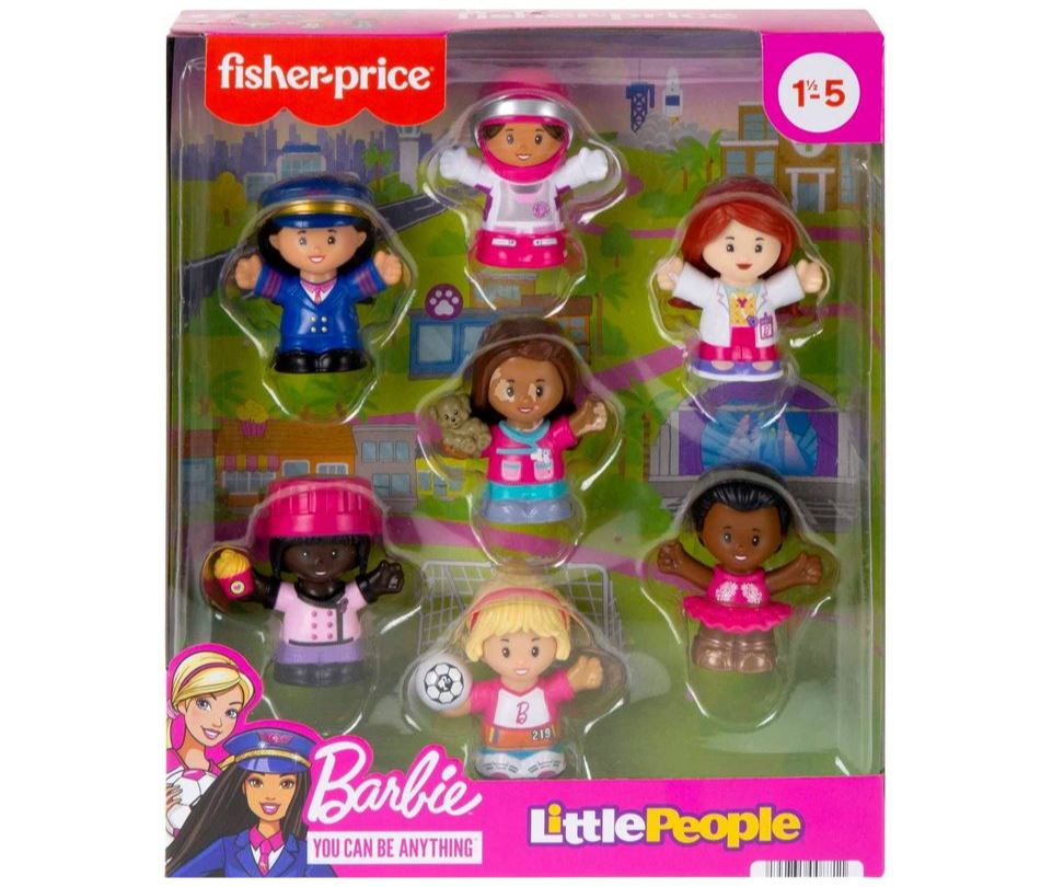 Fisher-Price Little People Barbie You Can Be Anything Figure Pack