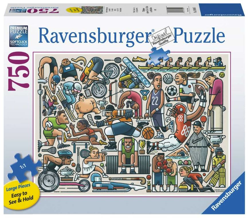 Ravensburger Athletic Fit 750 Piece - Toyworld Australia
