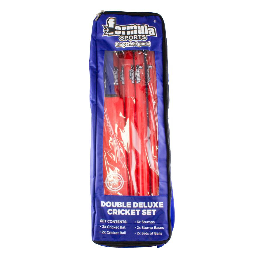 Formula Sports Double Deluxe Cricket Set