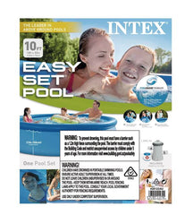INTEX EASY SET POOL 10FT WITH FILTER