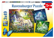 Ravensburger Beautiful Unicorns 3x49 Piece - Toyworld Australia