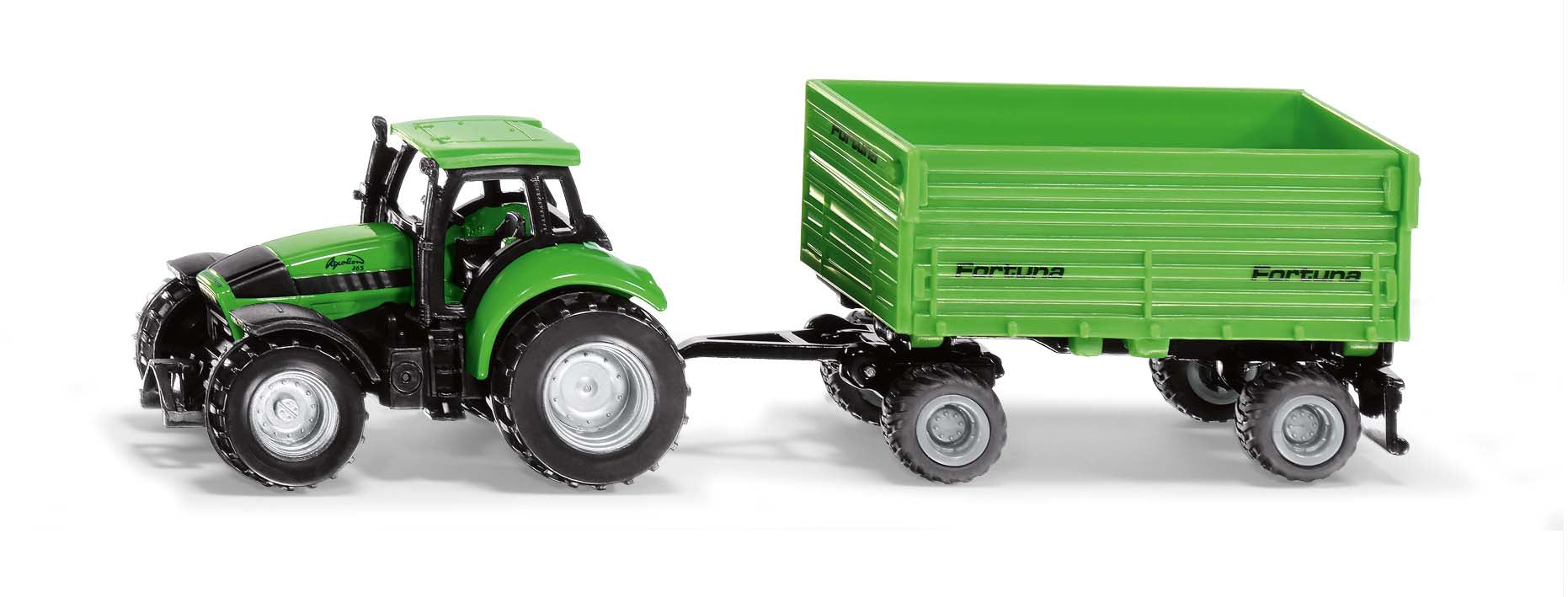 Siku 1606 Deutz-Fahr W Fortuna 4-Wheel Trailer