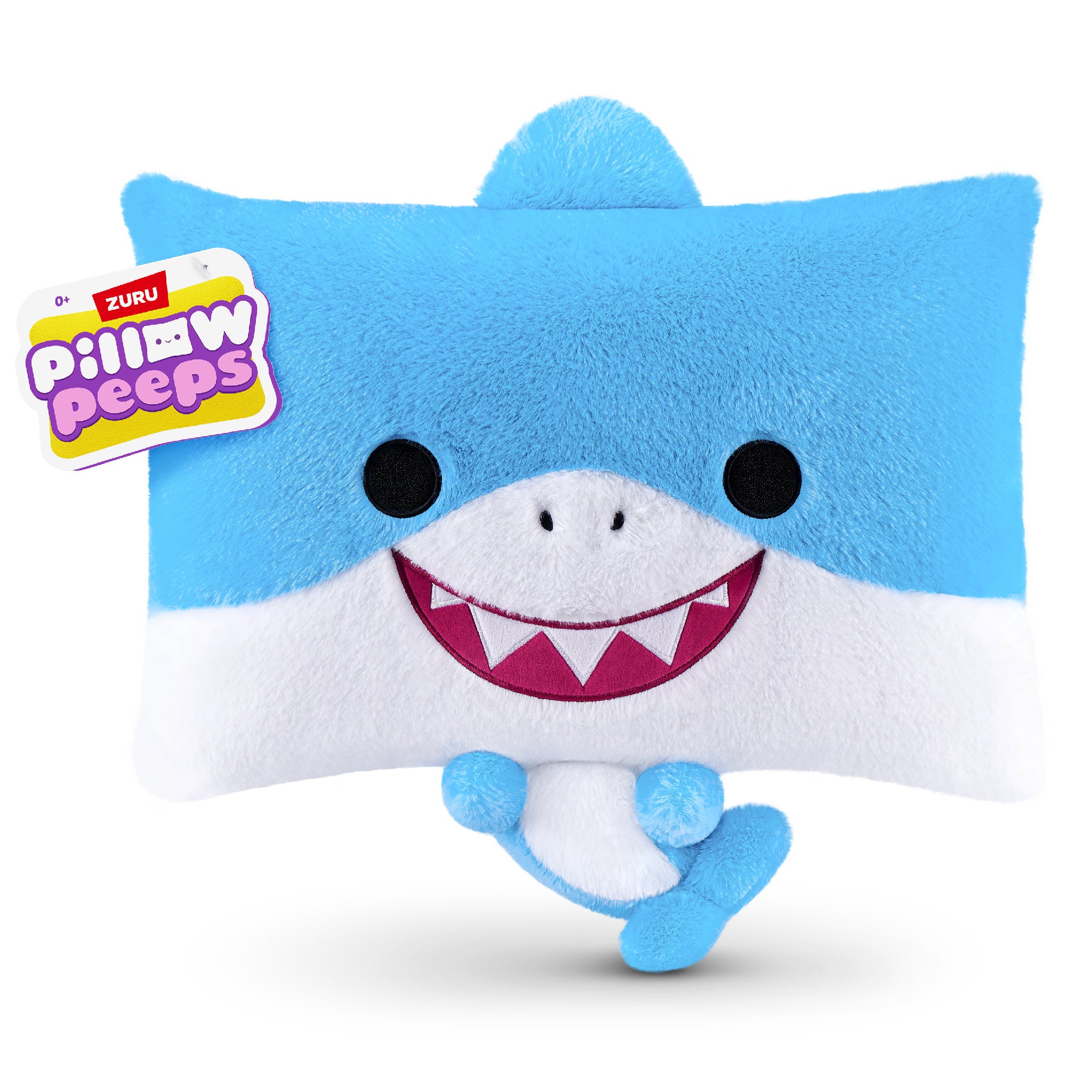 ZURU Pillow Peeps 14 Inch Plush Series 1 - Shark