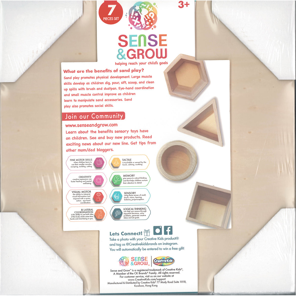 Sense And Grow Sensory Sand Play Station