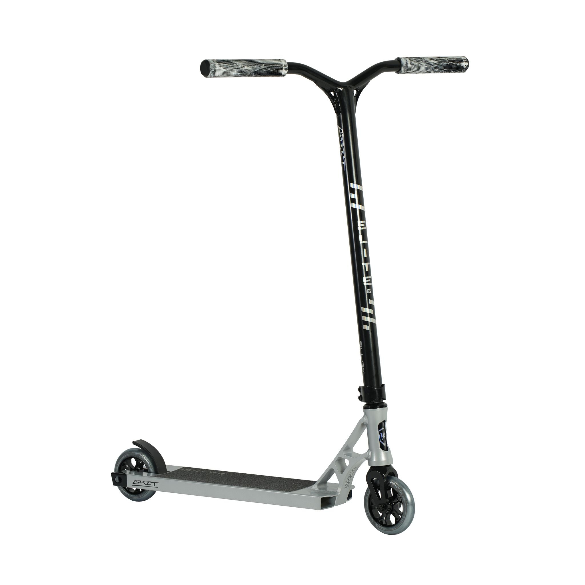 GRIT Elite 5 Stunt Scooter - Silver Mist Full Alloy