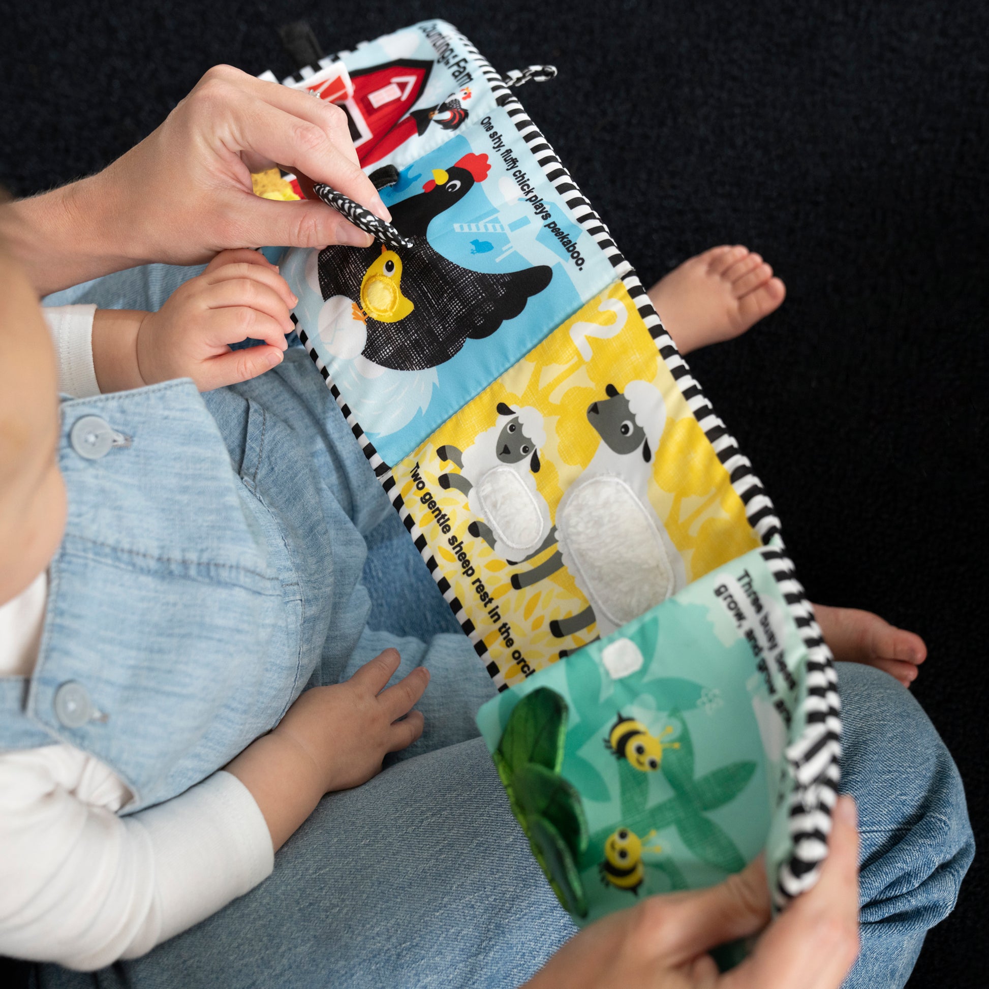 Baby Einstein Counting At The Farm Soft Activity Book - Toyworld Australia