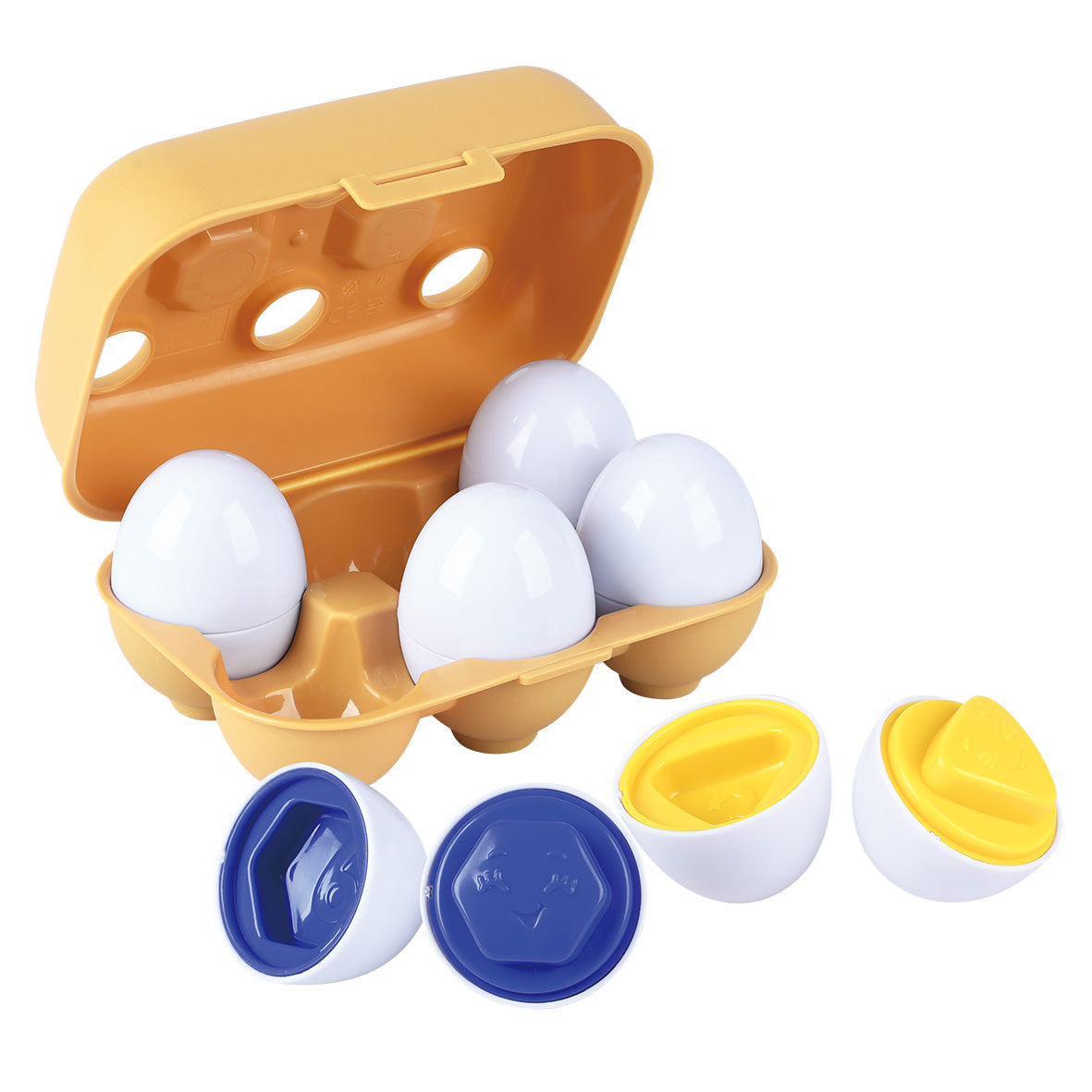 Playgo Rainbow Shape Sorter Eggs