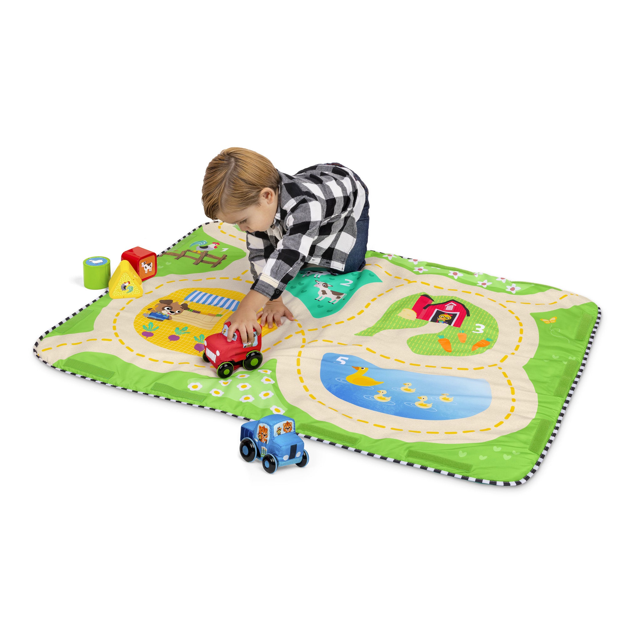 Baby Einstein Farm Explorers 4-In-1 Busy Barnyard Playmat - Toyworld Australia