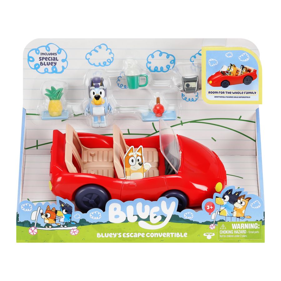 Bluey Series 9 Bluey's Escape Convertible
