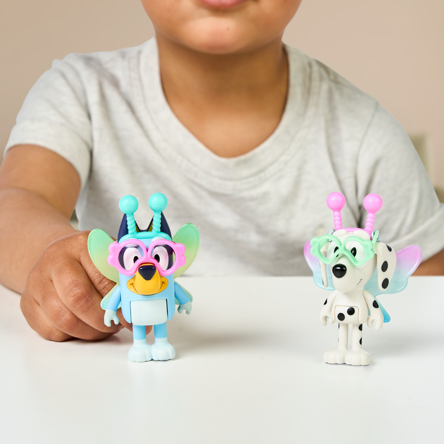 Bluey S10 Figure 2 Pack - Aliens Bluey & Chloe