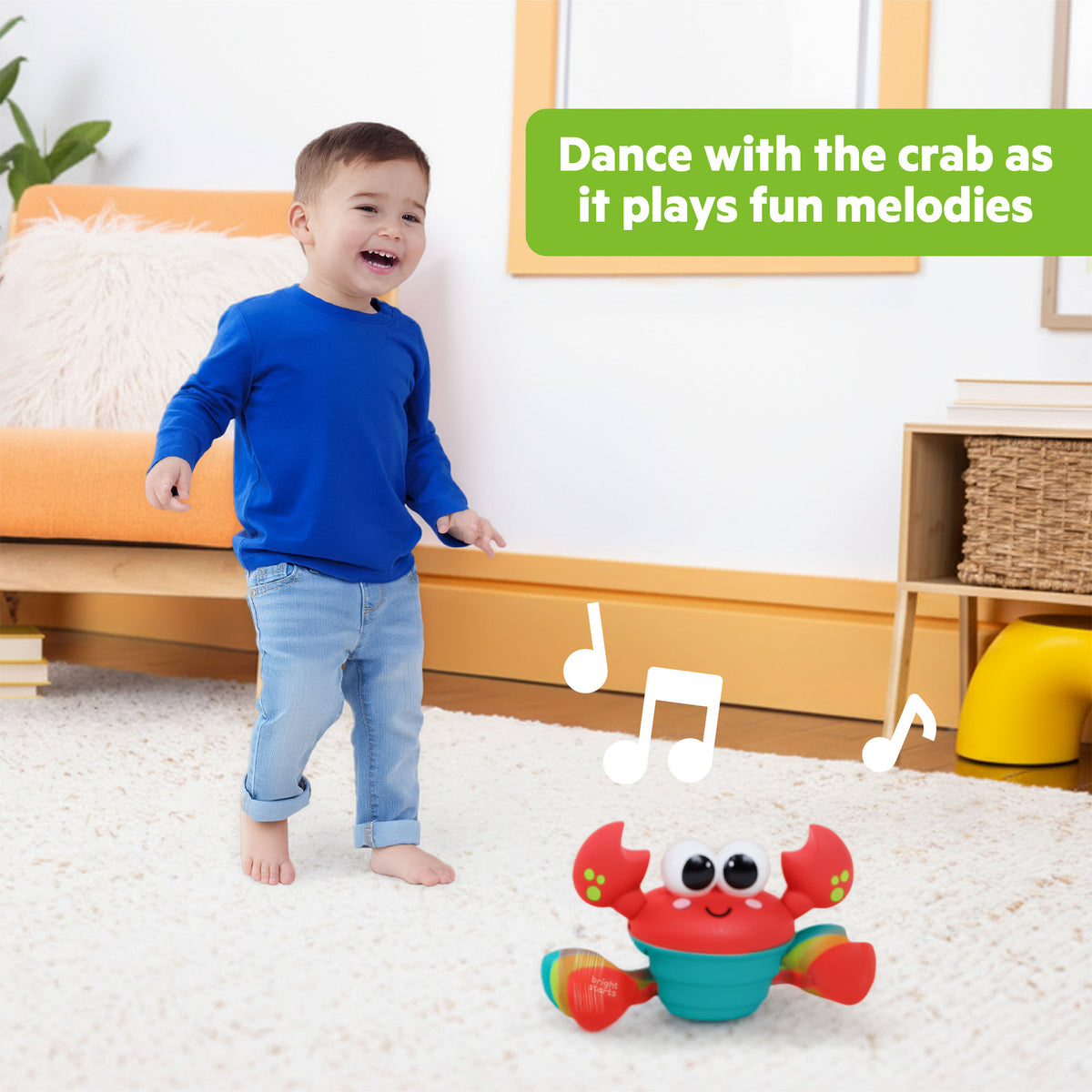 Bright Starts Rockin' Crawling Crab