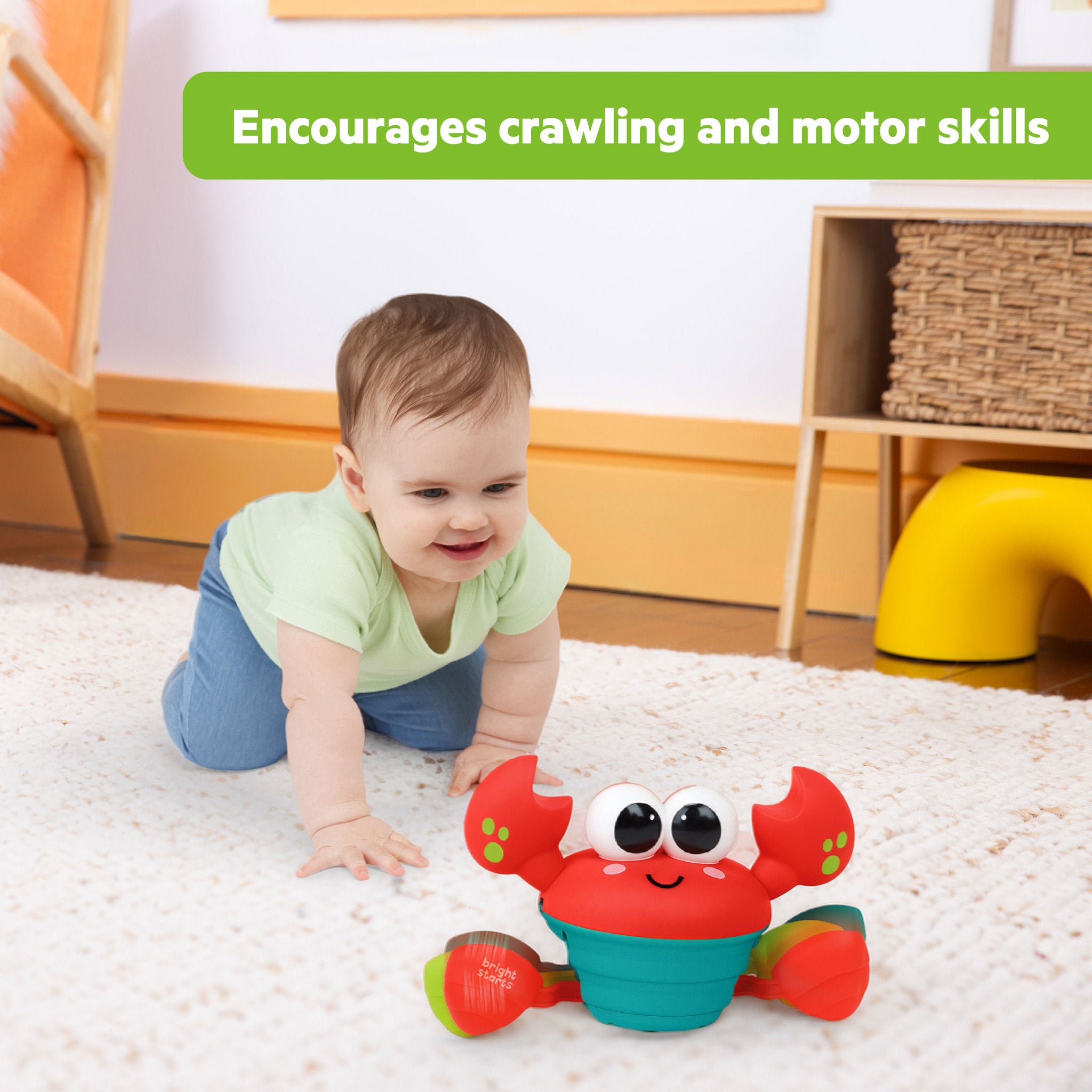 Bright Starts Rockin' Crawling Crab