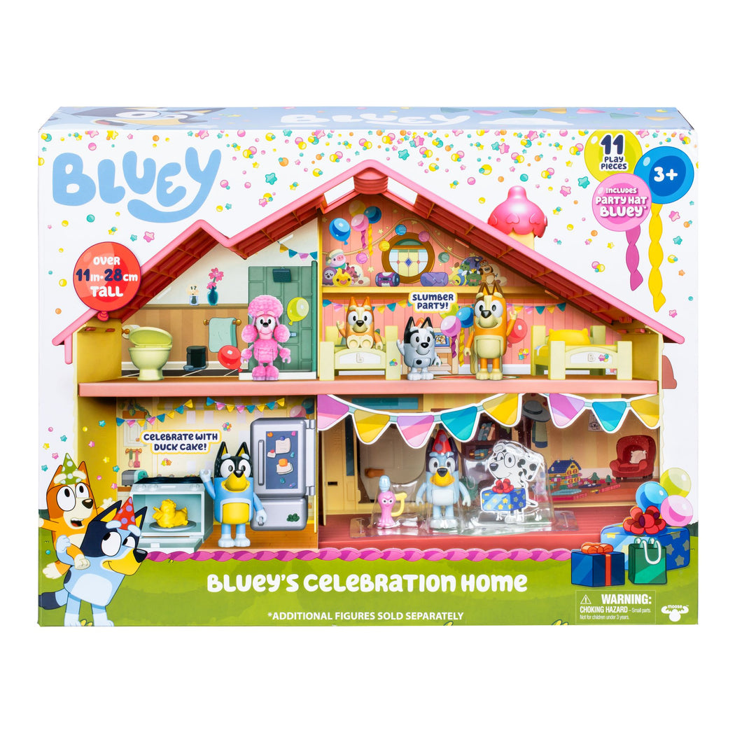 Bluey Series 11 Bluey's Birthday Celebration Home Playset - 1