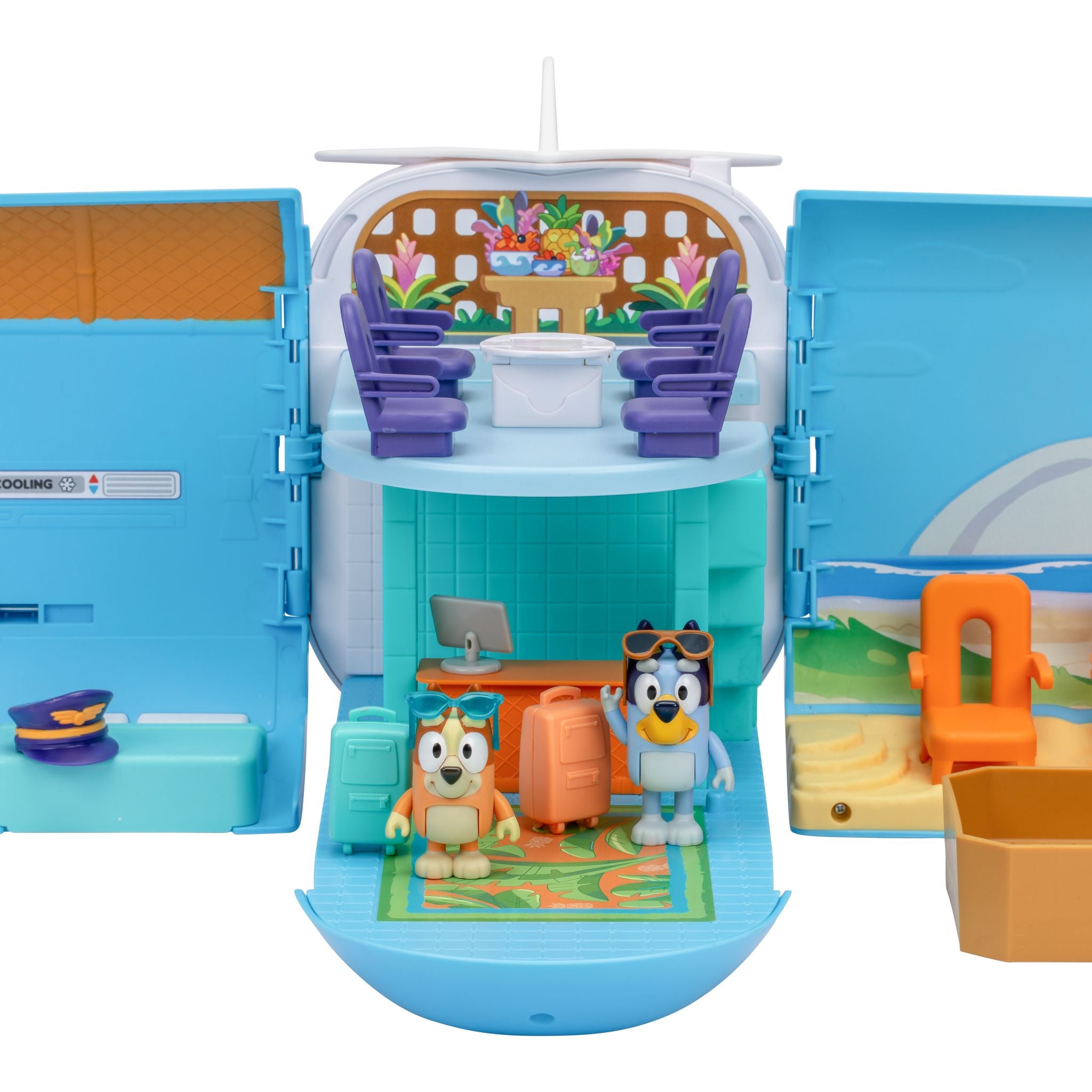Bluey Series 11 3-In-1 Transforming Plane Playset
