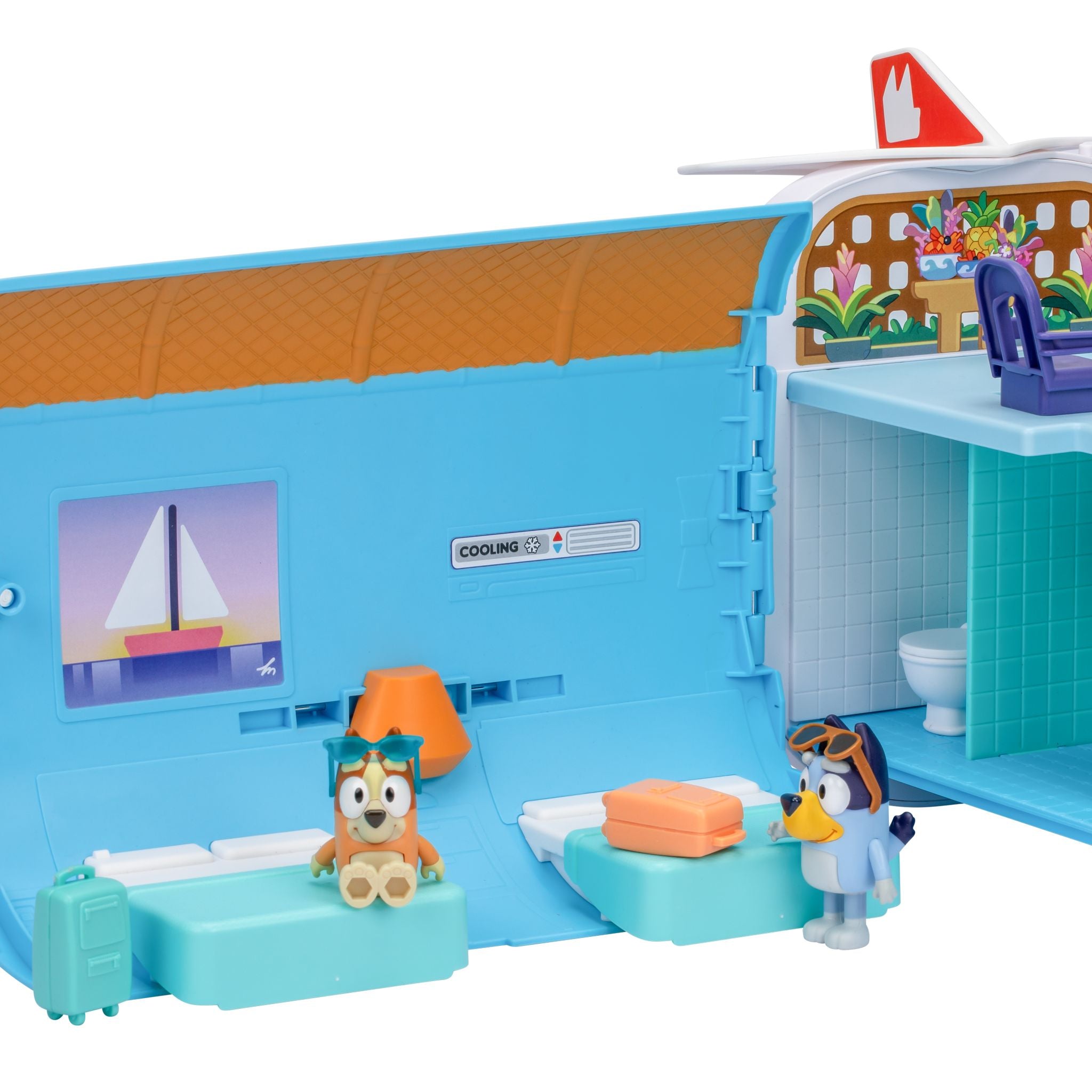 Bluey Series 11 3-In-1 Transforming Plane Playset
